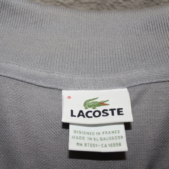 lacoste size 9